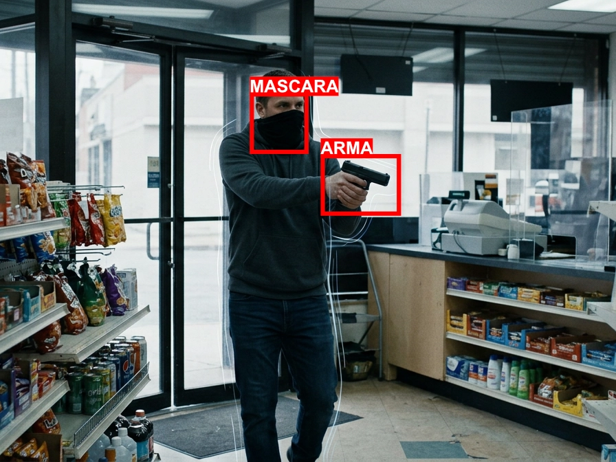 Assalto e Máscara
